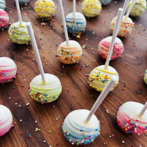 Assortiment de cakes pops
