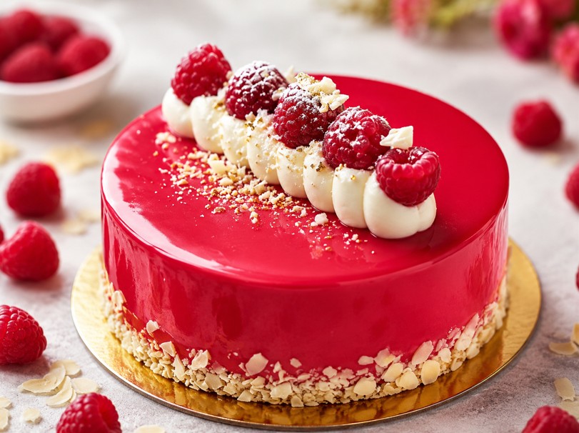 Mousse à la framboise